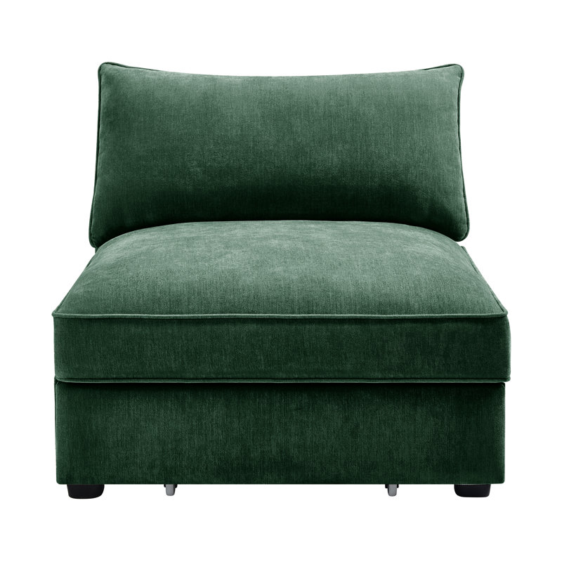 Velours à accoudoir simple avec accoudoir en forme de croissant, espaces de rangement cachés, peau - chenille, largeur de 34,87 po, velours de 33,04 po de profondeur, enveloppé, rangement de tiroir coulissant et profondeur lisse, largeur