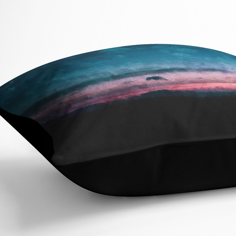 Square Cushion, 40cm H x 40cm W x 15cm D, Black