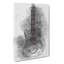 Neon Electric Guitar In Abstract - Wrapped Canvas Print-55308989