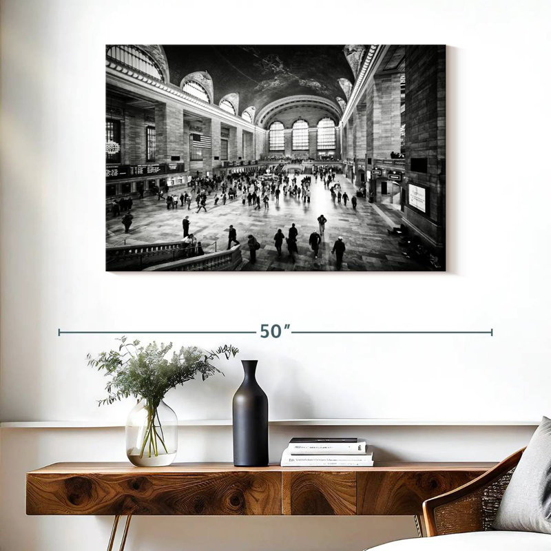 Grand Central Station, New York I, H 26 po x l 39 po