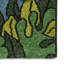 Leffel area rug Machine Woven Rectangle Green-1585686808