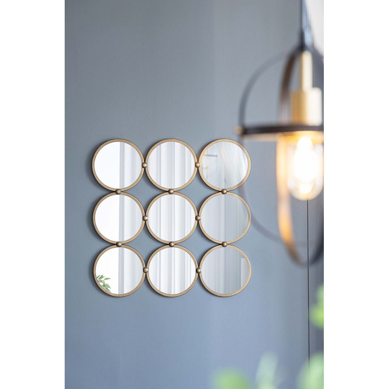 Miroir décoratif contemporain 27,2 po