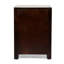 Table de chevet 3 tiroirs en bois