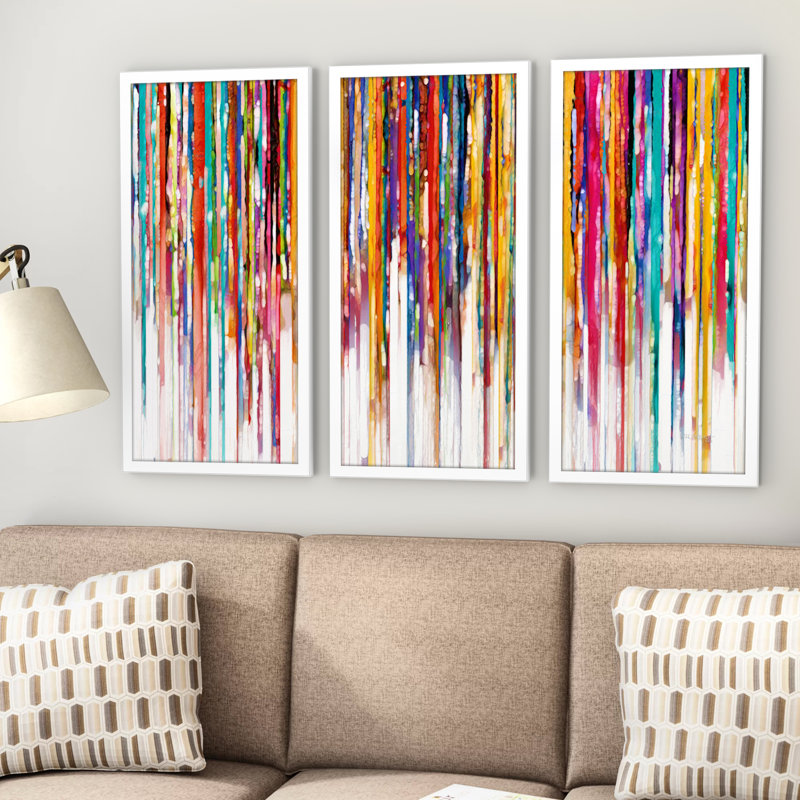 Wings of Refuge, Ruth 2: 12 ', reproduction de peinture à l'acrylique sur toile, image multi-pièces sur acrylique