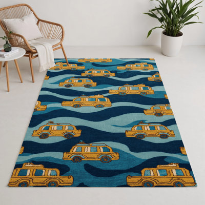 Tapis intérieur et extérieur gris Transport