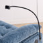 Canapé inclinable double Leisure avec dossier réglable, port de charge USB, support pour téléphone et repose-pieds de rangement assorti-226298572