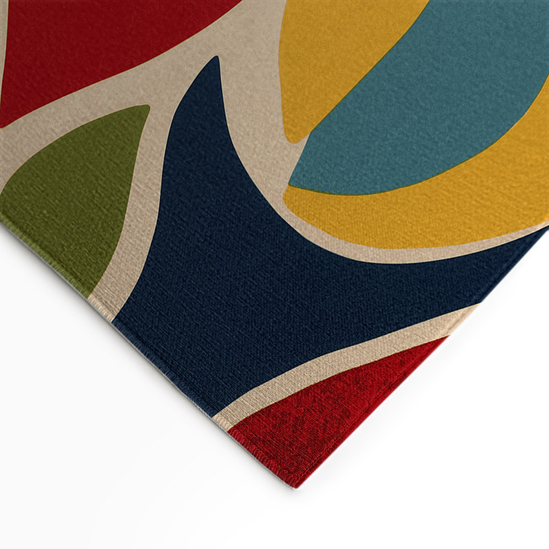Tapis intérieur et extérieur Spiried Loop, Rectangulaire 8 pi x 10 pi