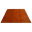 Tapis orange brûlé noué à la main unique 13 pi 3 po x 12 pi 10 po One of Kind