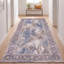 Tapis Prairie moderne à poils courts, style aquarelle abstraite, bleu, gris, or, crème, ivoire, lavable à la machine, antidérapant, pour l'intérieur et l'extérieur, adapté aux animaux domestiques, idéal pour le salon, la chambre, la salle à manger, l'entrée, le couloir ou le bureau.-880880424