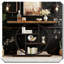 Console étroite en bois polyvalente, élégante et polyvalente-388271220