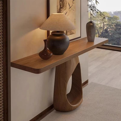 Zen-style entrance  counter