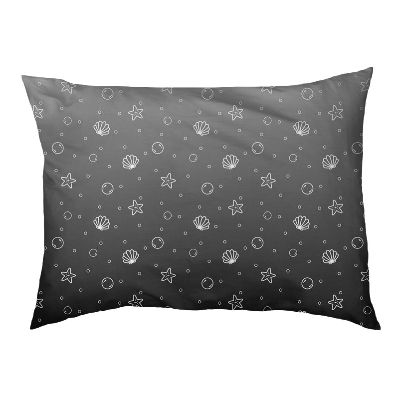 Byrge Geometric Pet Bed, Small (29.5" W x 19.5" D x 9.5" H), Black