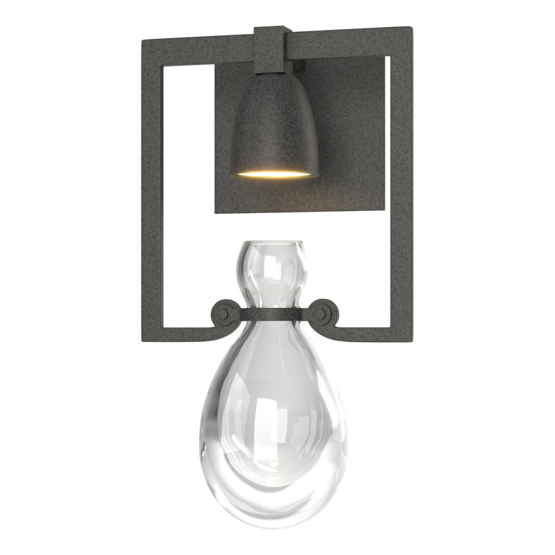 Apothecary 1 - Light Armed Sconce, Natural Iron