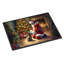 Paillasson Scottish Terrier and Santa Claus-112753746