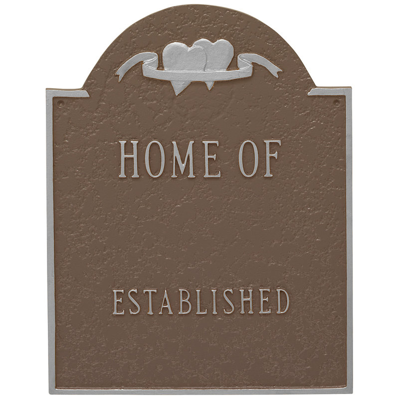 Plaque de signalisation, Sable / argent, Oui