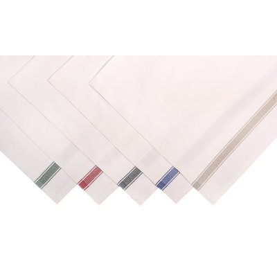 Cotton Striped Square Napkin