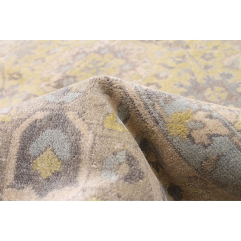 Tapis olive Peshawar Finest 8 pi 0 po x 9 pi 8 po