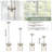 1-Light 5.1"W Medium Glass Pendant Light for Over Sink-121632946