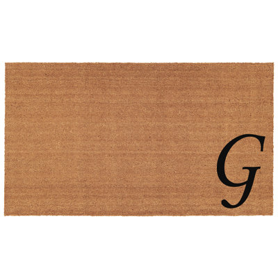 Zebrowski Non-Slip Doormat