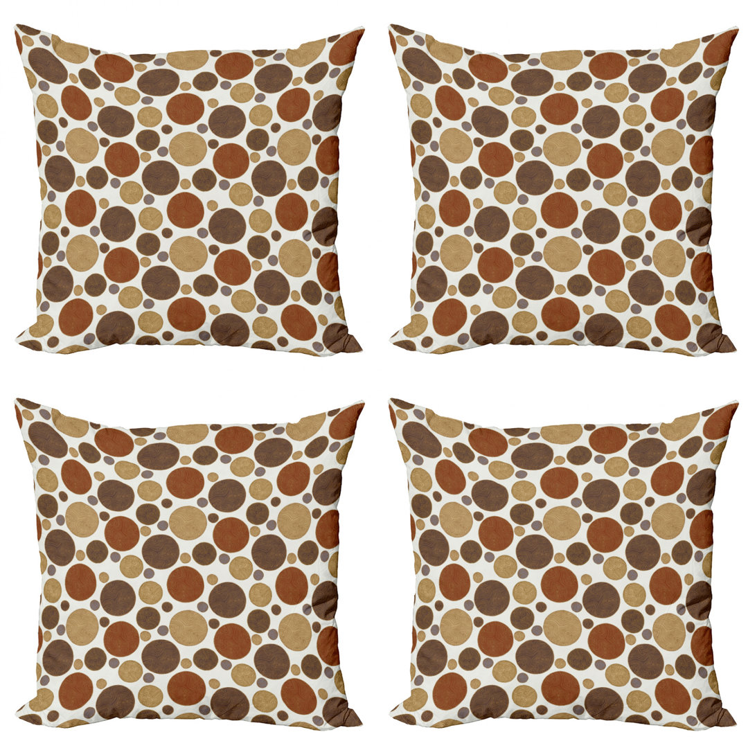 Ambesonne Square Pillow Cover (Set of 4) Ambesonne