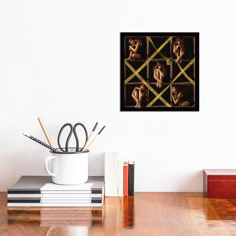 Physical Distancing by Sebastian Kisworo - Wrapped Canvas Painting, 30.48 cm H x 30.48 cm W