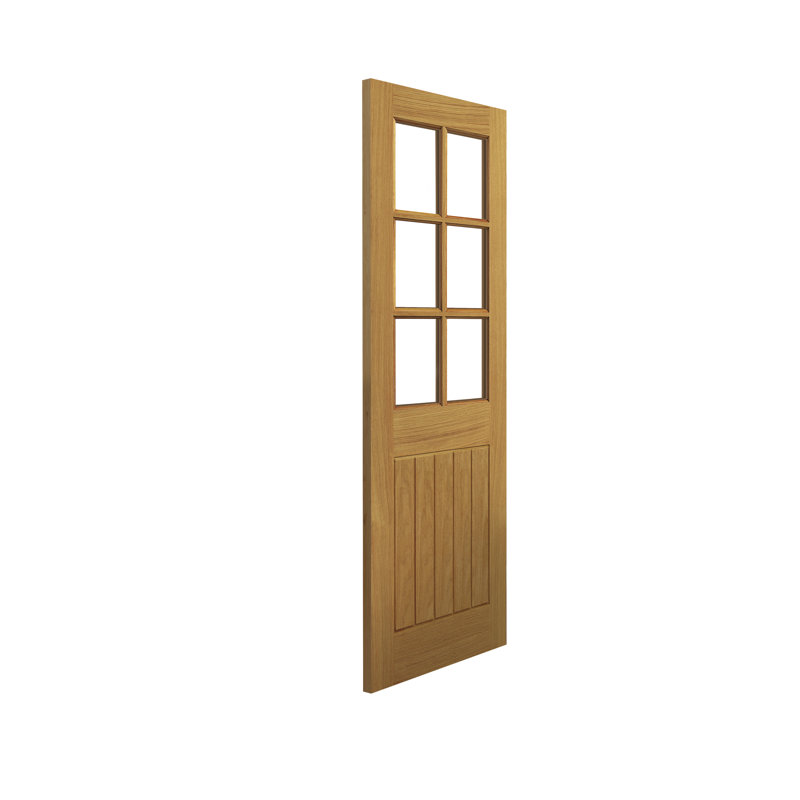 Montello Oak Internal Door Prefinished, 68.6cm W x 198.1 cm H x 3.5 cm D