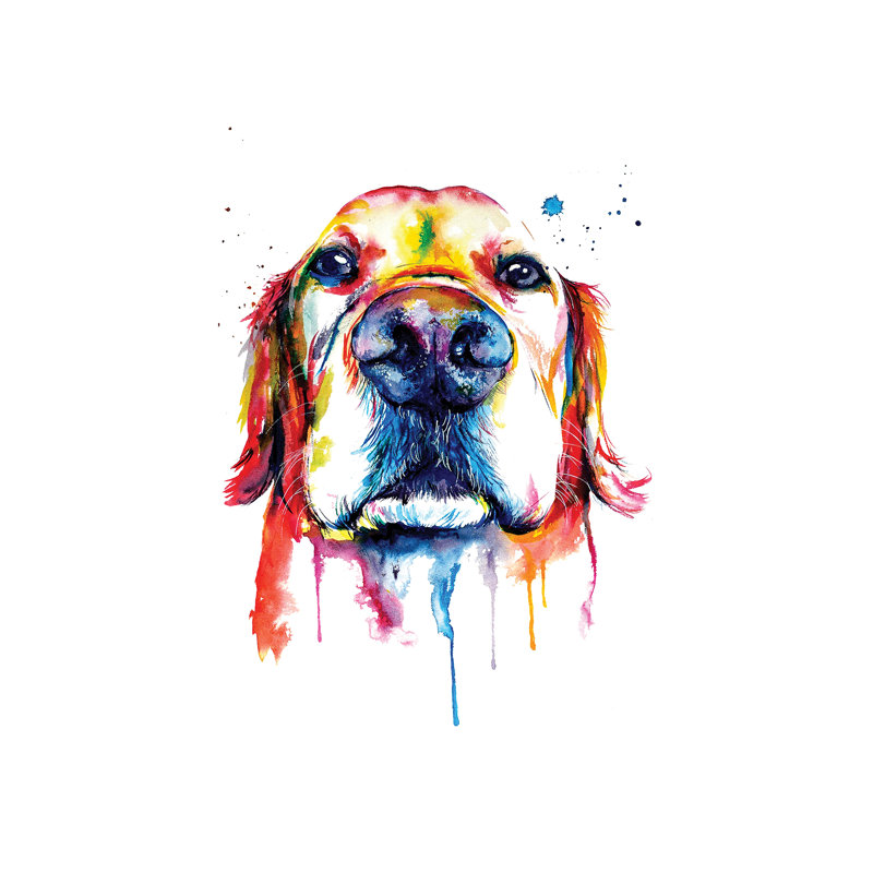 Retriever - Wrapped Canvas Print, 101.6 cm H x 66.04 cm W x 1.91 cm D