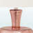 Liliya Glass Table Lamp in Dusty Rose and Ivory Shade, 25.76'' H X 14.85'' W X 14.85'' D