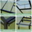 Serre 8 x 12 x 6,5 pi pour l'extérieur, serre en polycarbonate avec structure d'installation rapide et évent de toit-104346154