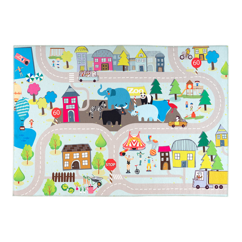Torino Jacquard Area Rug, Rectangular 80 x 120cm