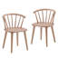 45.2 cm H Solid Wood Dining Chair