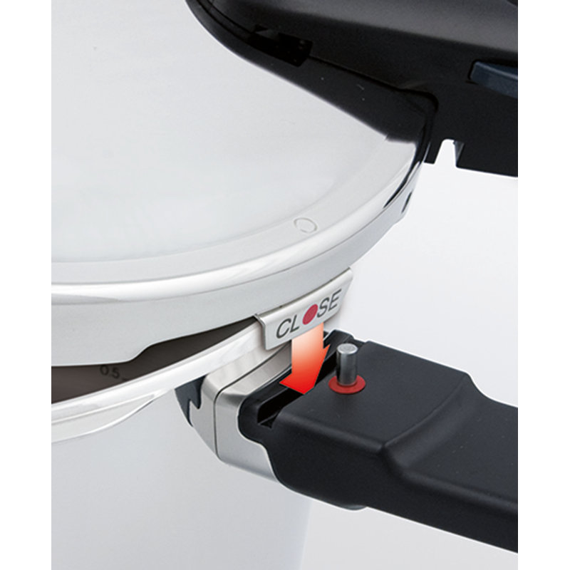 Fissler® Vitaquick® Premium Pressure Cooker Set, 6.3qt with Glass Lid
