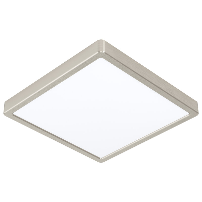 Heeter LED Flush Mount, Satin Nickel