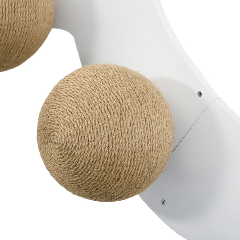 16cm H Cat Tree, White