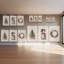 Ensemble de 3 impressions sur toile Jolly Little Trio-1640162082-1640162270-1640162266