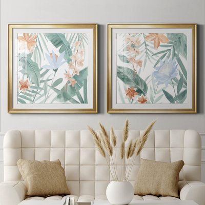 " Tropical Welcome III " 2 - Pieces