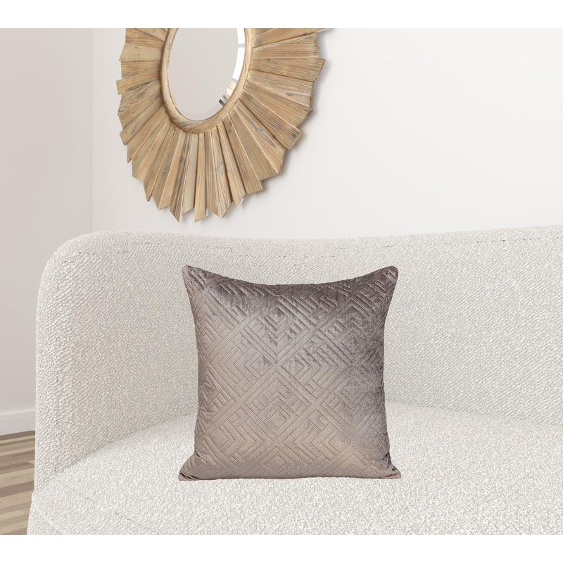 Coussin décoratif, Gris