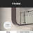 Round Metal Frame Hanging Wall Bathroom Mirror-706407988-706407994