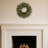 Frosted Wreath with LED Lights and Berry Accents