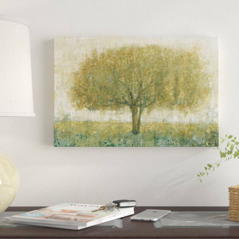 « summer day tree ii », reproduction sur toile tendue, H 40 po x l 60 po x P 1,5 po