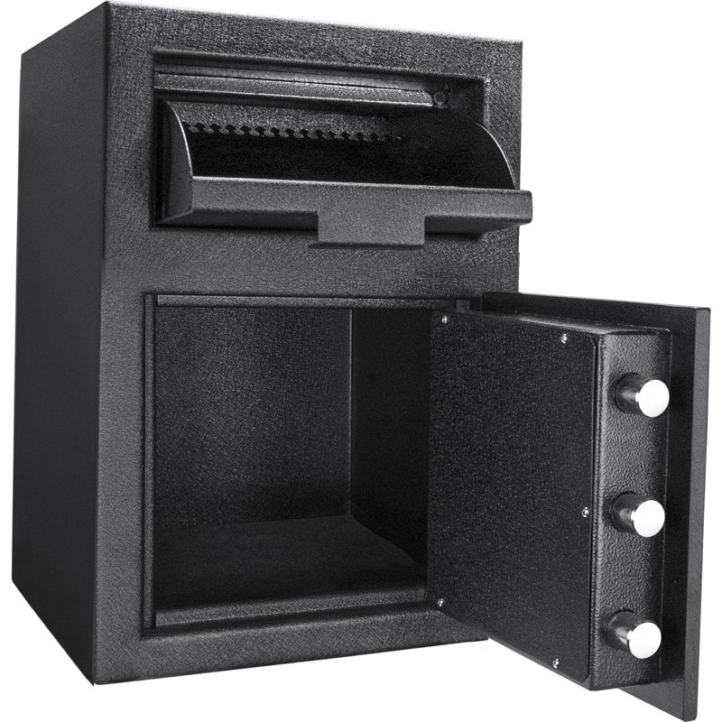 Coffre-fort de dépôt pour clavier Dx200, H 20 po x l 14 po x P 14 po