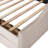 Daybed With Two Drawers In Elegant Beige & Wood Slat Construction - Add A Classy Touch To Your Home And Robust Structure Make Inviting-787708080
