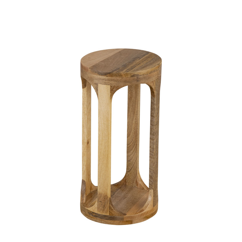 Table de bout Chewelah, H 20 po x l 10 po x P 10 po, Bois beige