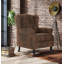 Donaldson 78cm Wide Faux Leather Wingback/Recliner Chair-2017588618