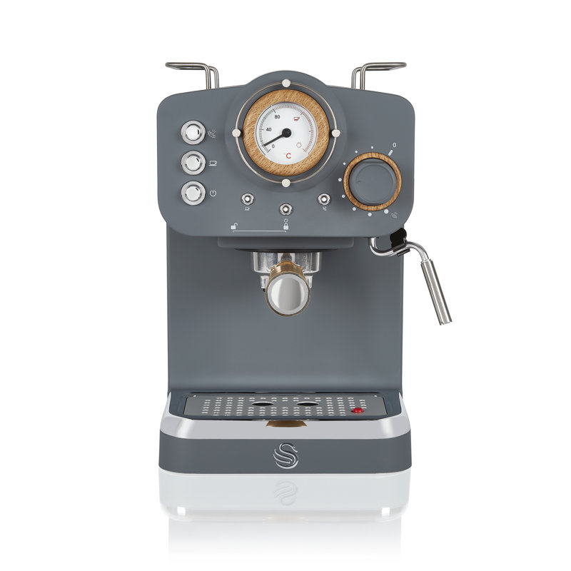 Nordic Coffee & Espresso Combo Machine, Grey