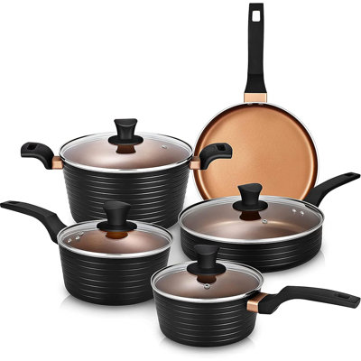 Waut 5 - Piece Non-Stick Cookware Set