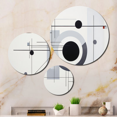 Abstract Wall Decor on Metal