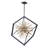 Sunburst 8 - Light Dimmable Sputnik Sphere Chandelier
