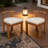 Wood Armless Dining Chair