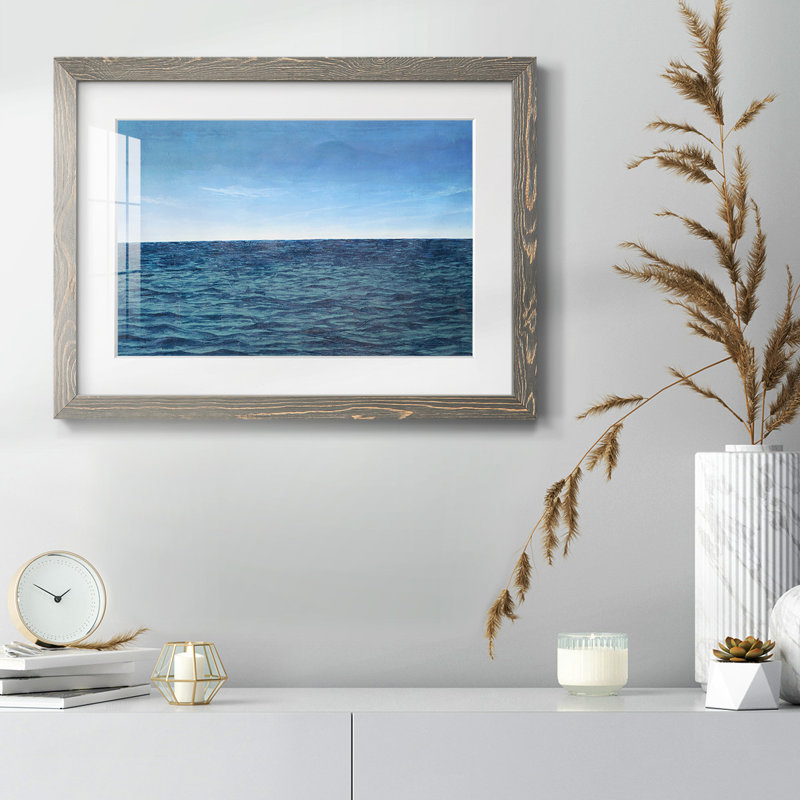 Open Water II, H 26 po x l 38 po, Gris